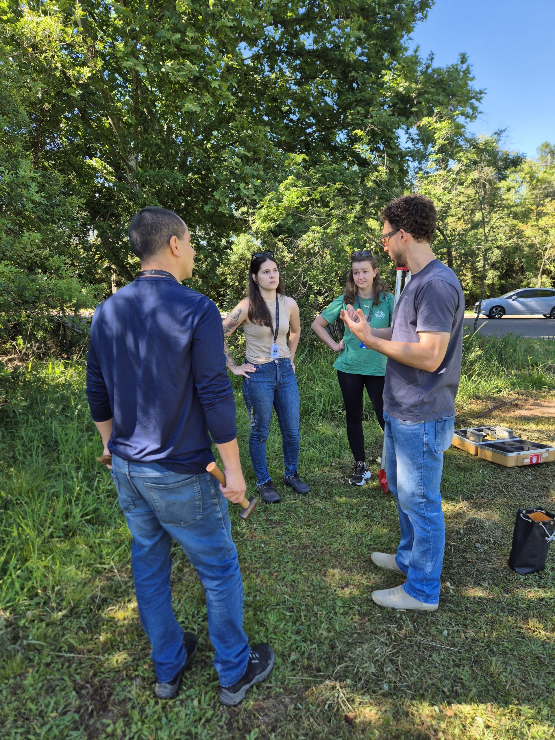 Levantamento Topográfico marca início da construção do Parque Naturalizado